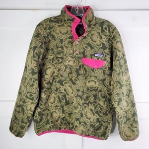 Patagonia Synchilla Snap T Fleece Lotus Flower
